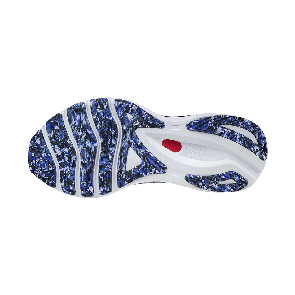 Outsole view of women's mizuno wave sky 5 running shoes (6883010085026)