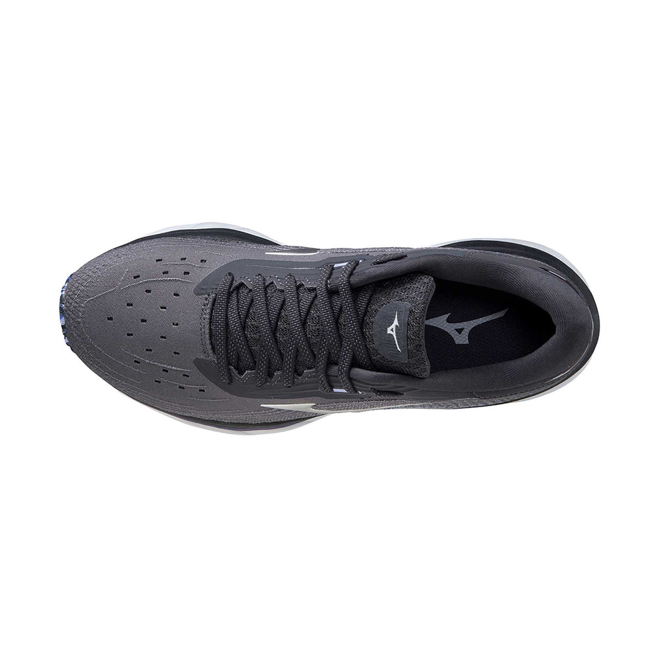 Upper view of women's mizuno wave sky 5 running shoes (6883010085026)