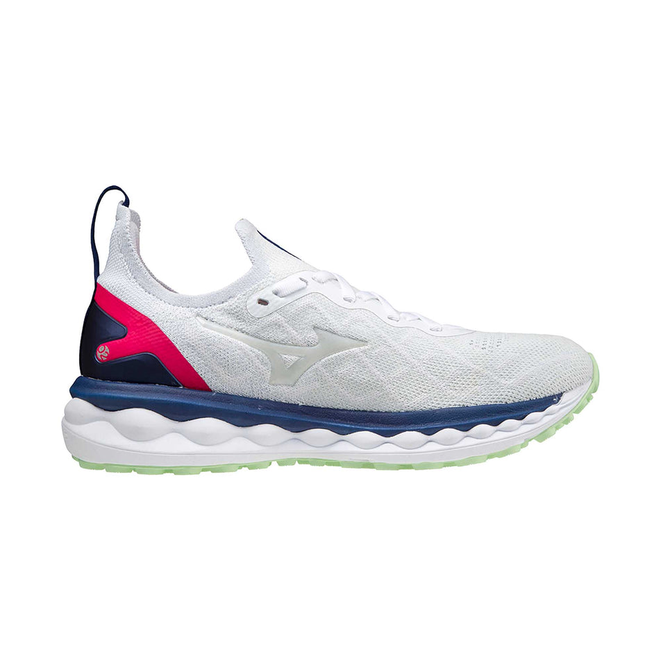 Medial view of women's mizuno wave sky neo 2 running shoes (6883028697250)