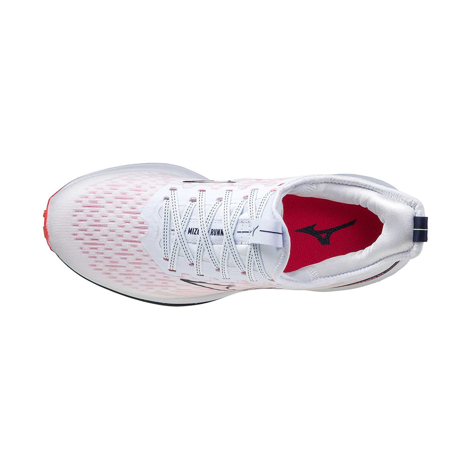 Upper view of women's mizuno wave rider neo 2 running shoes (6883026075810)