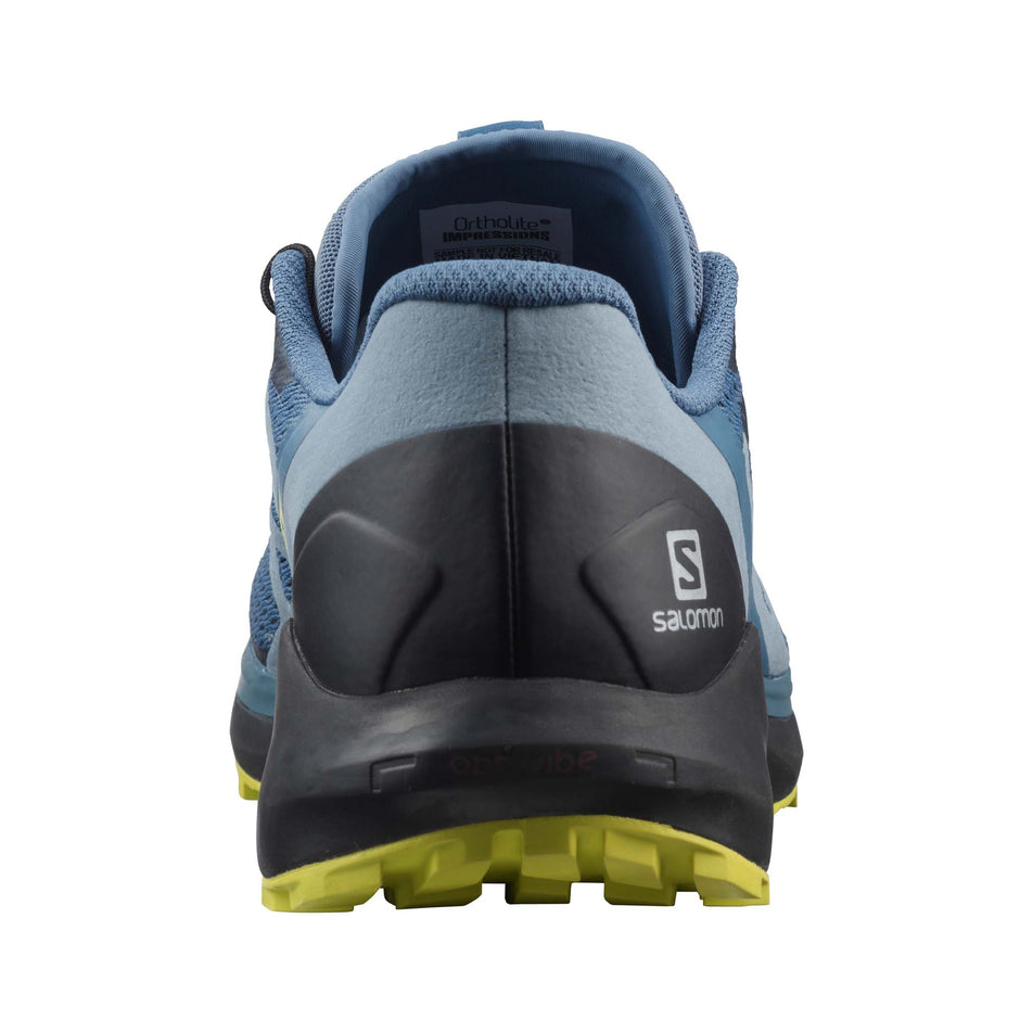 Posterior view of men's salomon sense ride 4 running shoes (7536128983202)