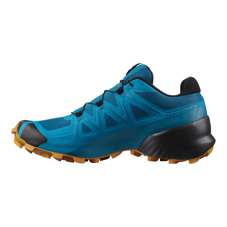 Medial view of men's Salomon Speedcross 5 running shoe (6888628093090)