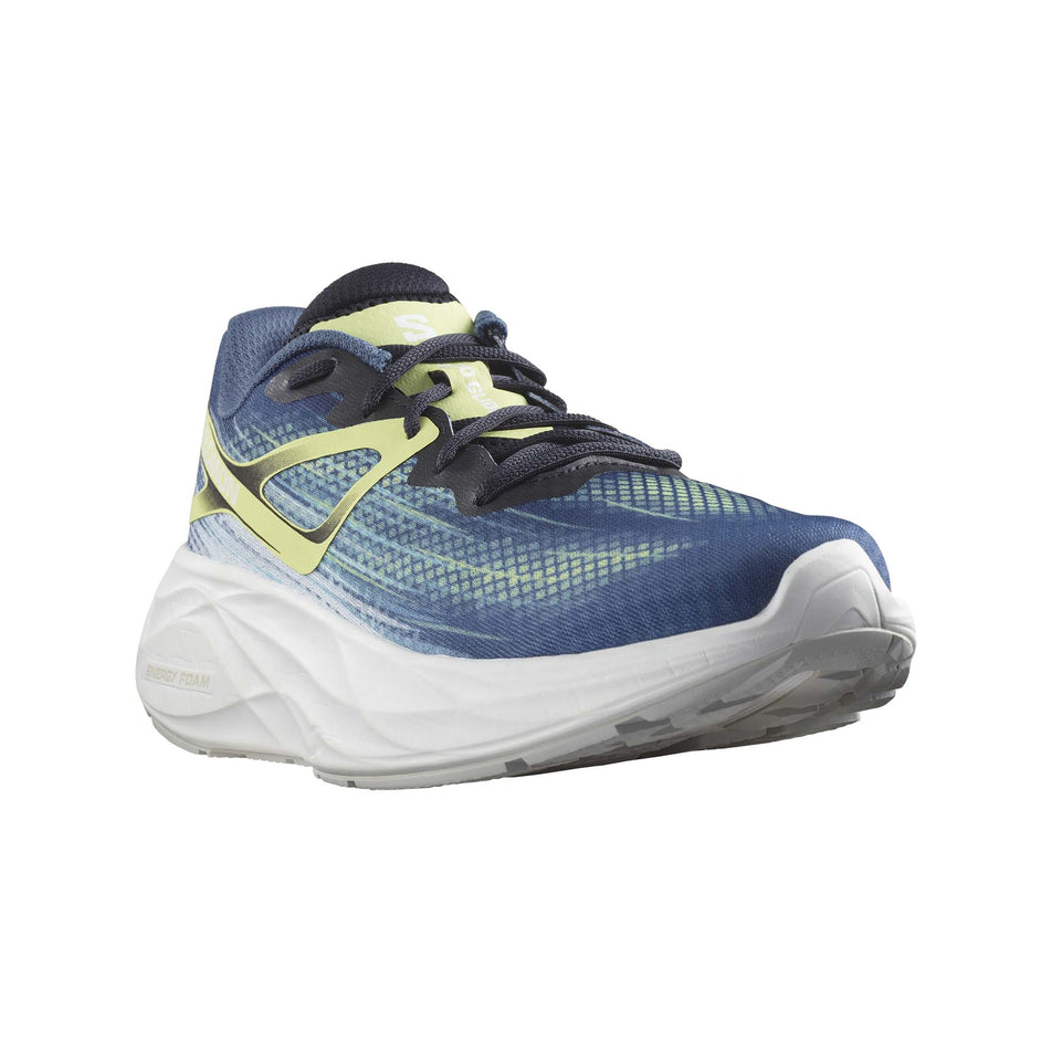 Lateral side of the right shoe from a pair of men's Salomon Aero Glide Running Shoes (7772907176098)