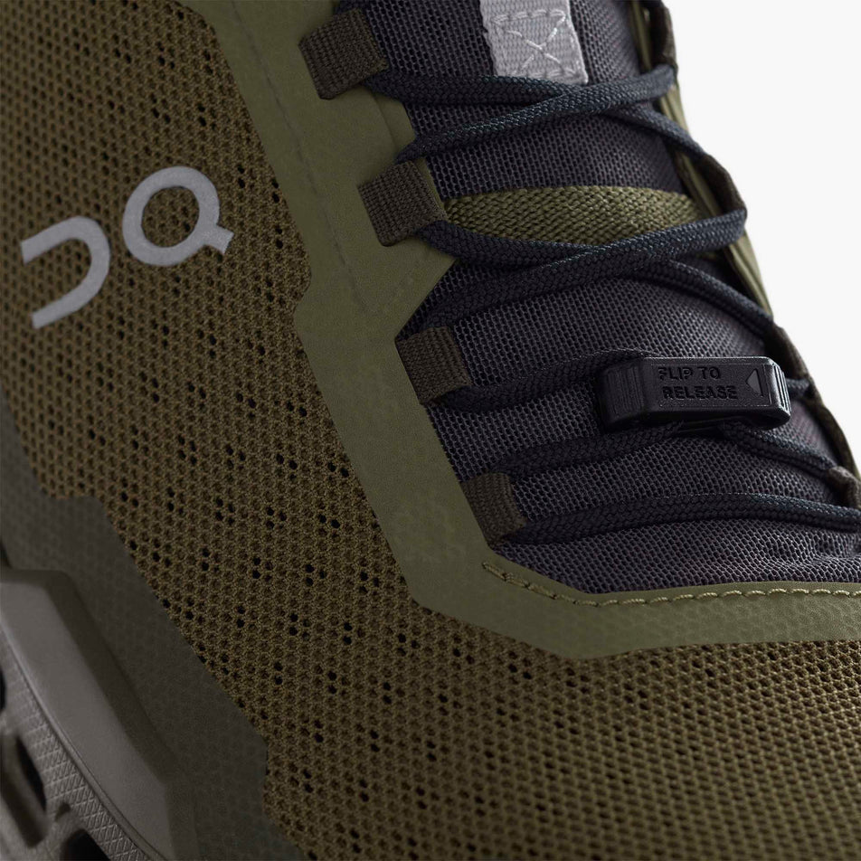 Laces view of men's on cloudultra running shoes (6888487780514)