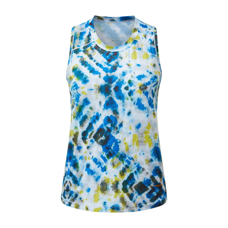 Front view of women's ronhill life peace tank (7283006603426)