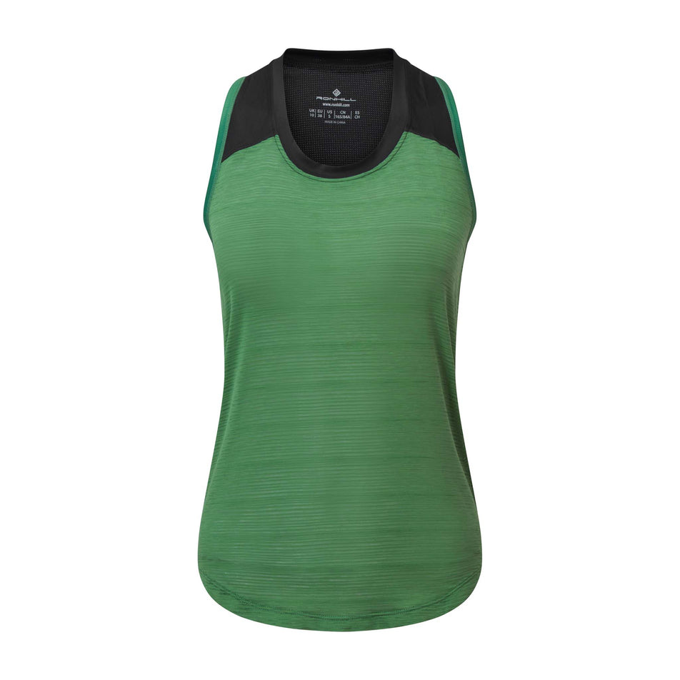 Front view of women's ronhill life wellness vest (7282978455714)