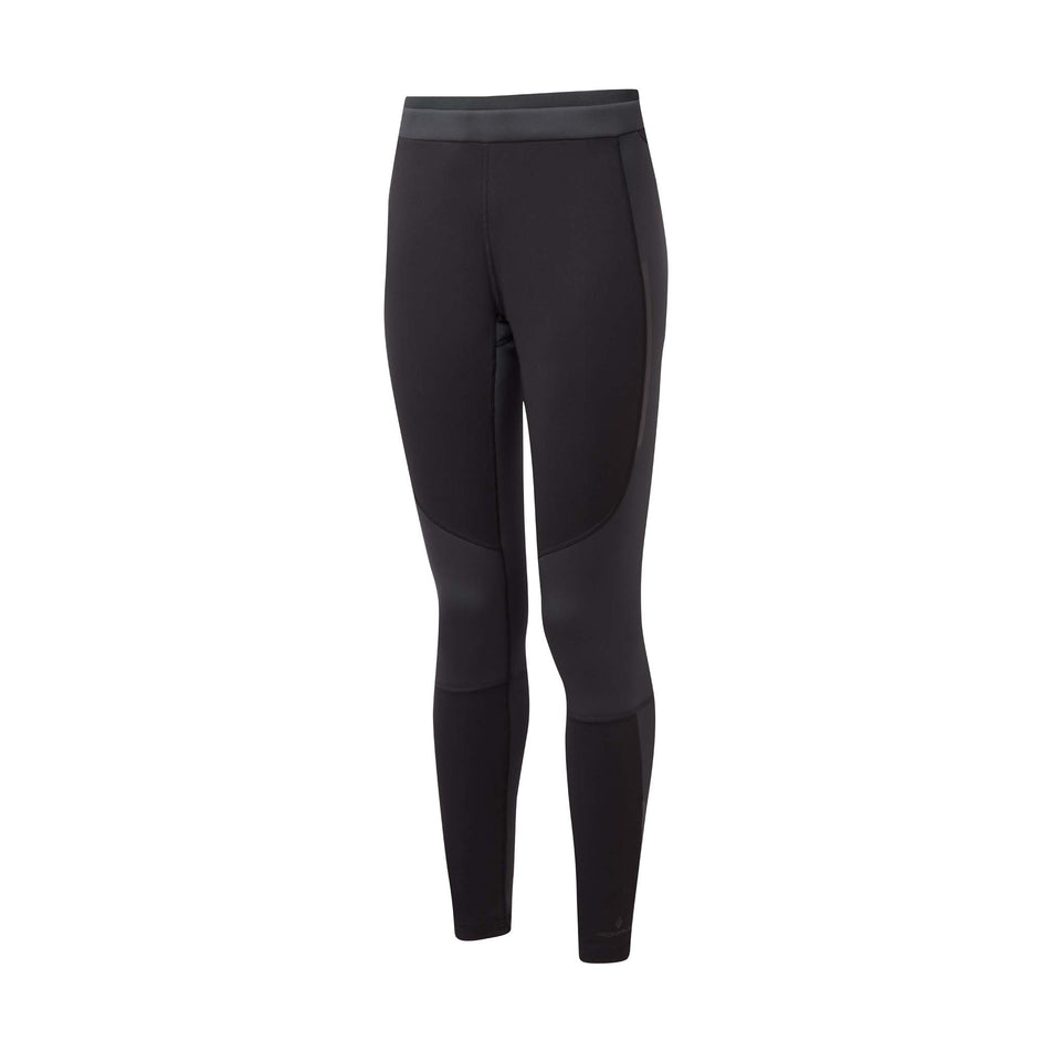 Front view of Ronhill Women's Tech X Running Tight in black (7580041478306)