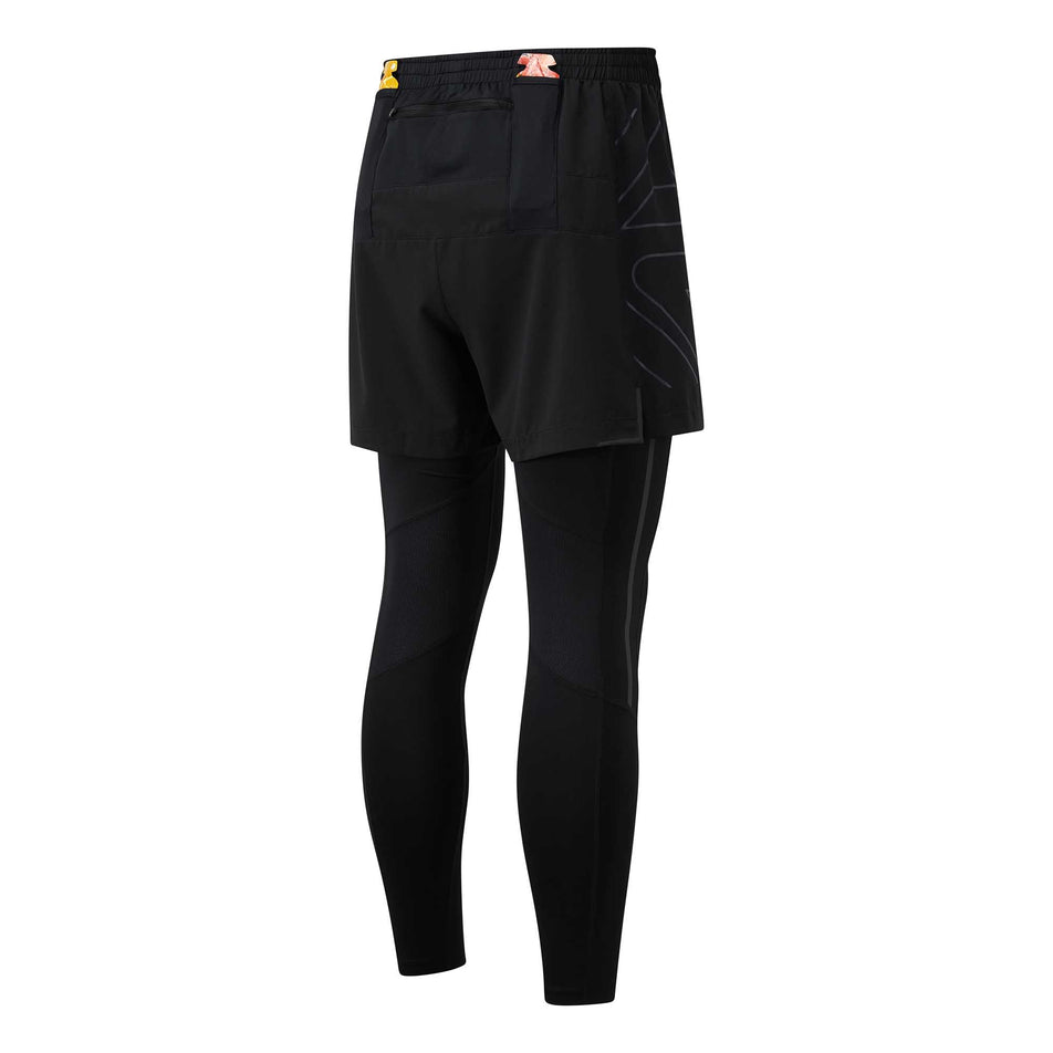 Behind View of Men's Ronhill Tech Twin Tight (6905429590178)