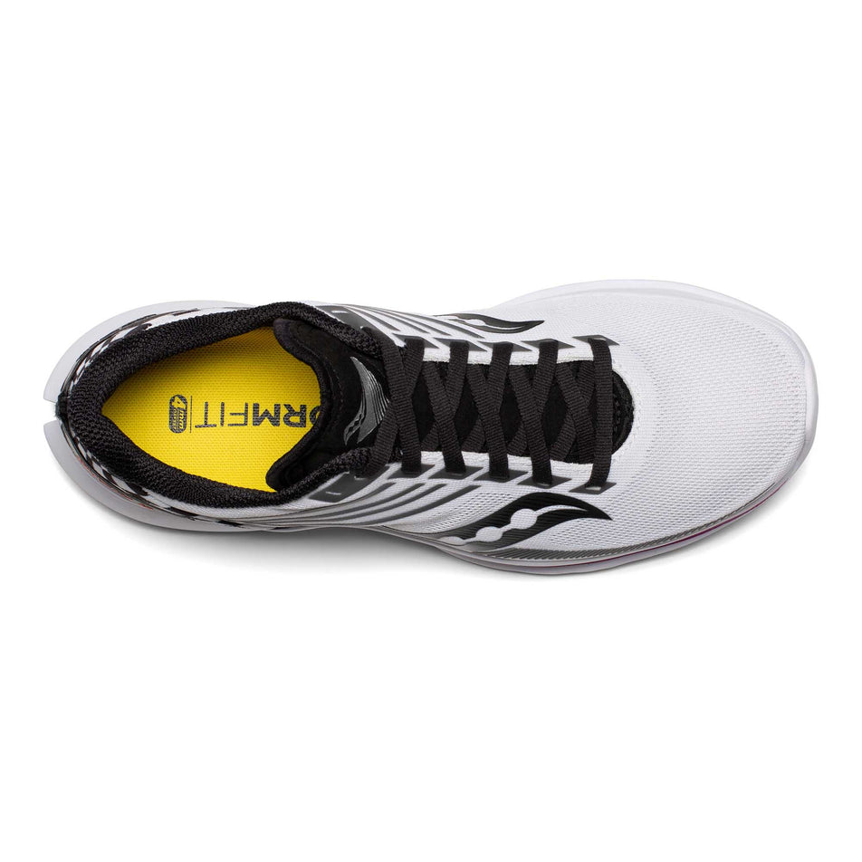Top view of women's Saucony Kinvara 12 running shoe (6890853597346)