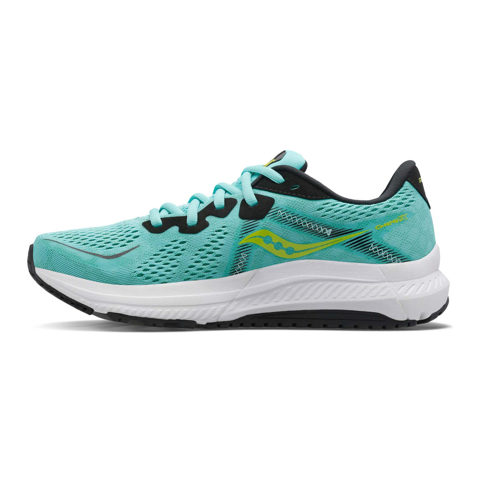 Medial view of women's saucony omni 20 running shoes (7239080640674)