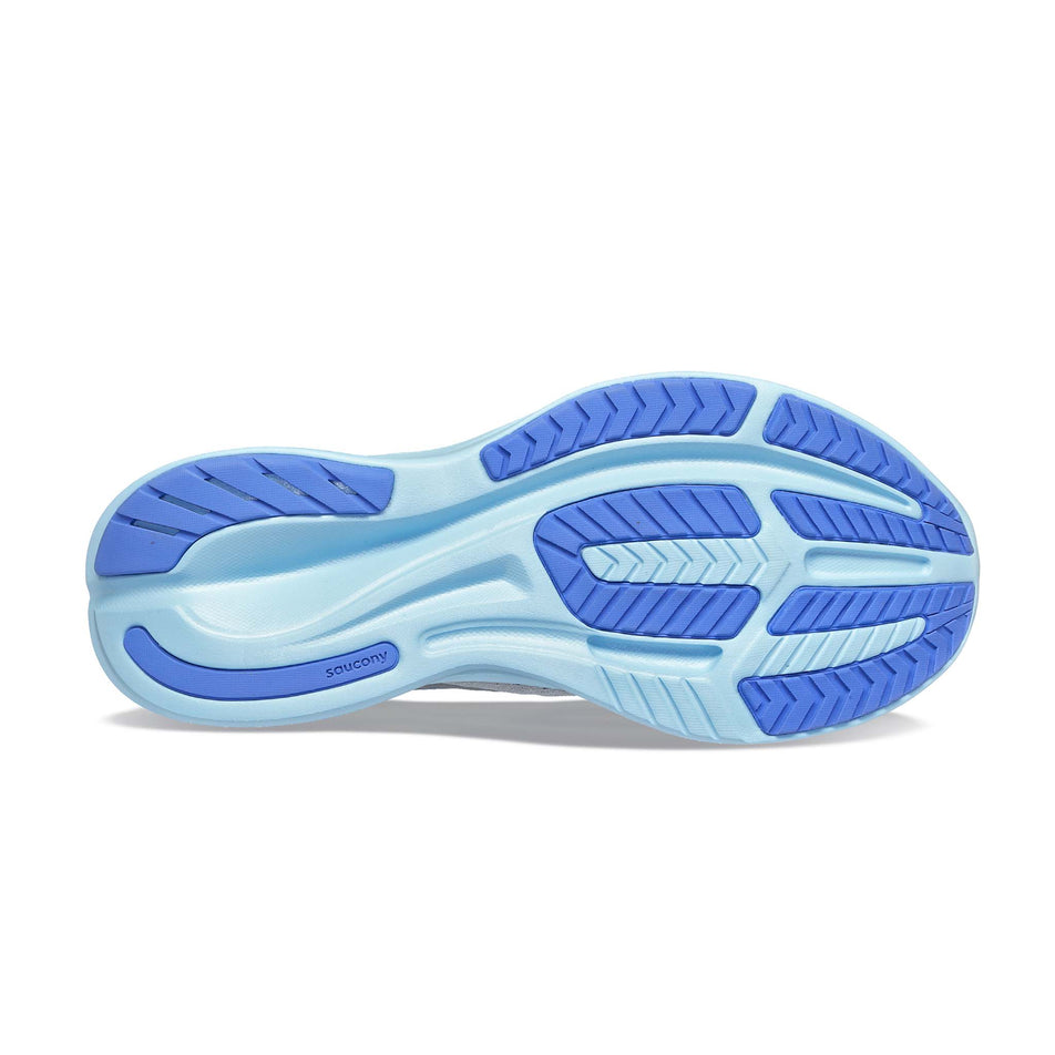 The outsole of the right shoe from a pair of women's Saucony Ride 16 Running Shoes (7842014429346)