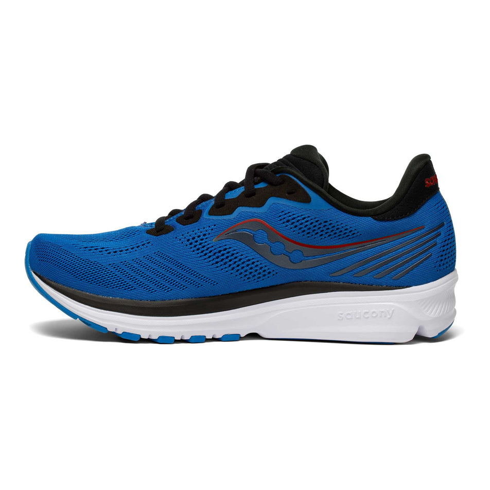 Medial view of men's Saucony Ride 14 running shoe (6890622451874)