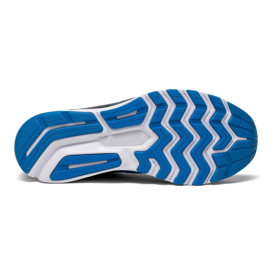 Sole view of men's Saucony Ride 14 running shoe (6890622451874)