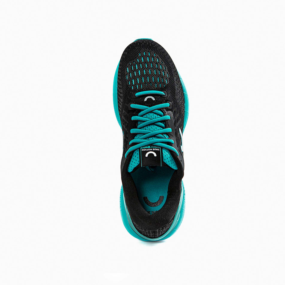 Upper view of women's true motion u-tech aion running shoes (7373847822498)
