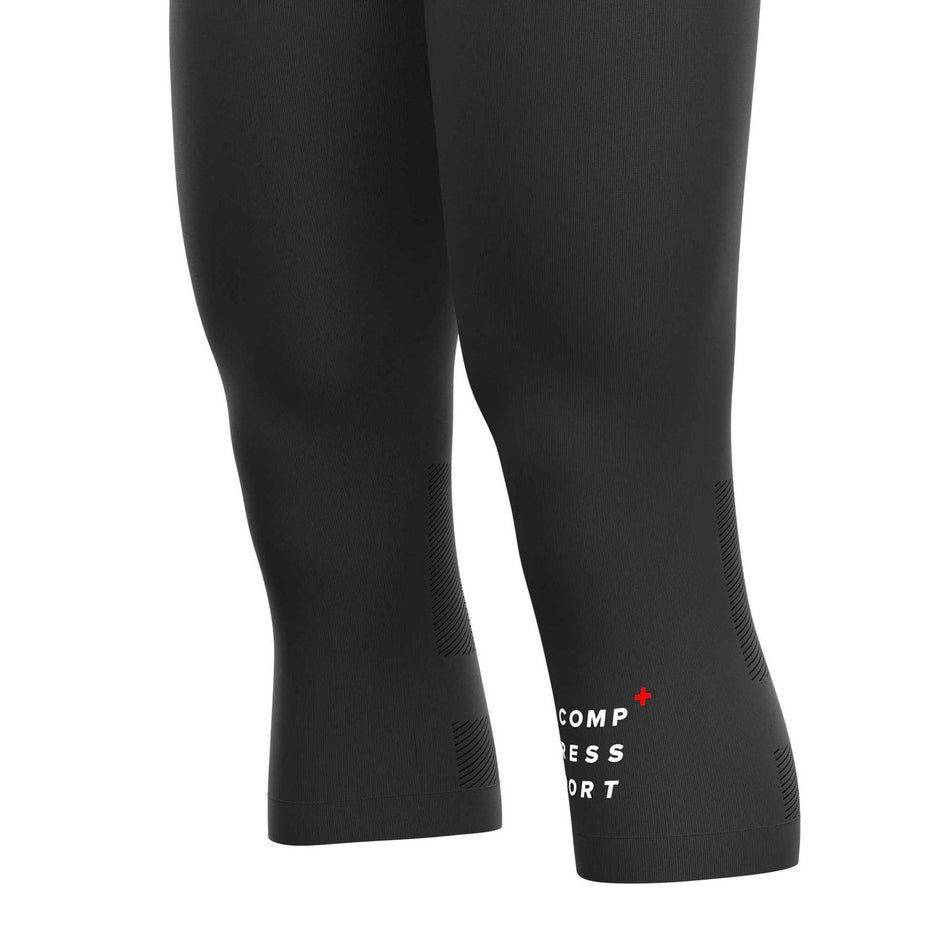 Logo view of women's compressport trail under control pirate 3/4 length tights (7051944493218)
