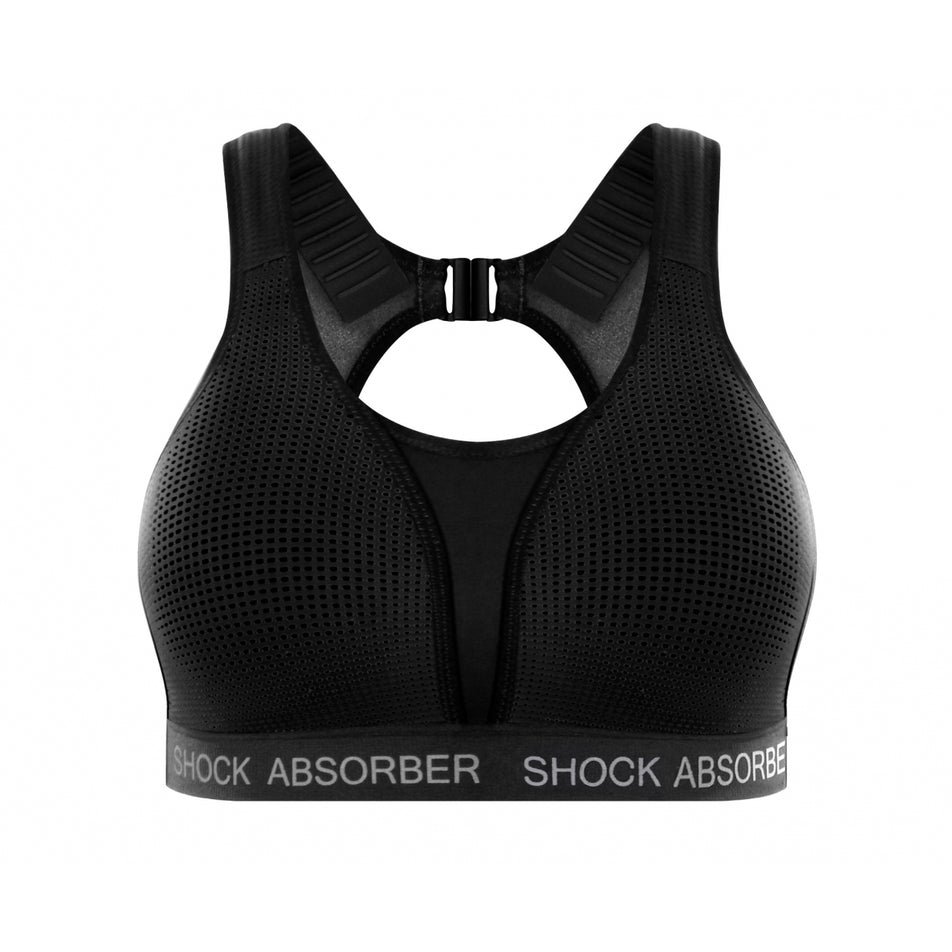 Front of Shock Absorber Ultimate Run Padded Sports Bra (7071552209058)