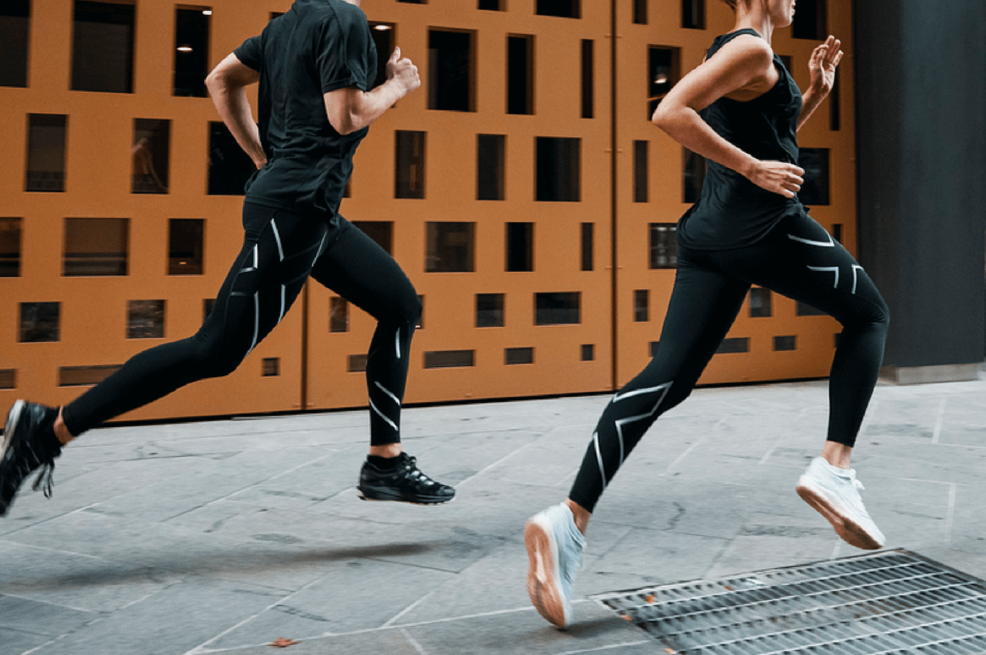 Compression leggings running best sale