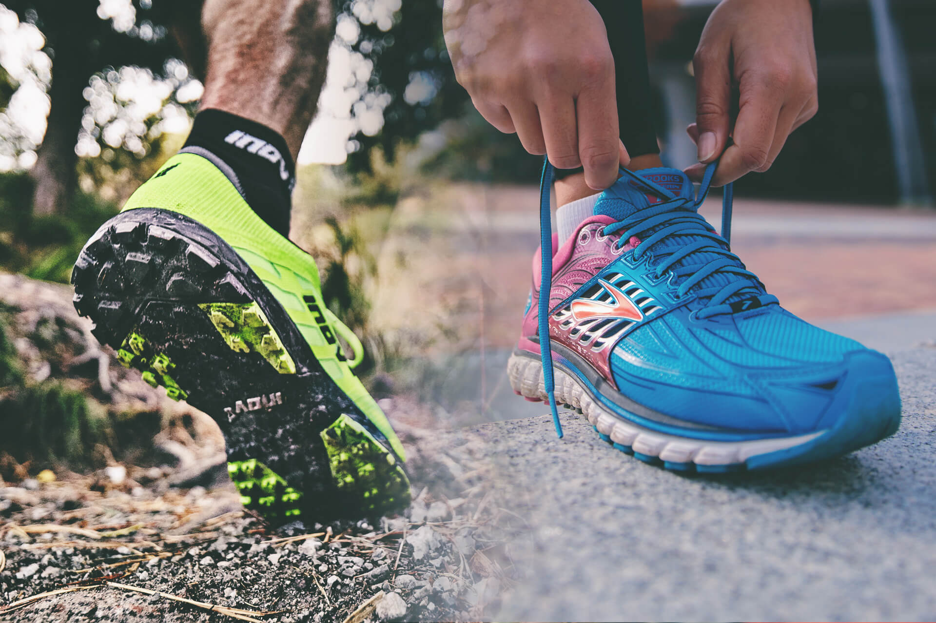 What's the difference between road and trail running shoes?