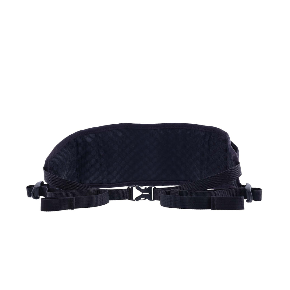 Back view of the INOV8 Unisex Race Belt in the Black colourway.