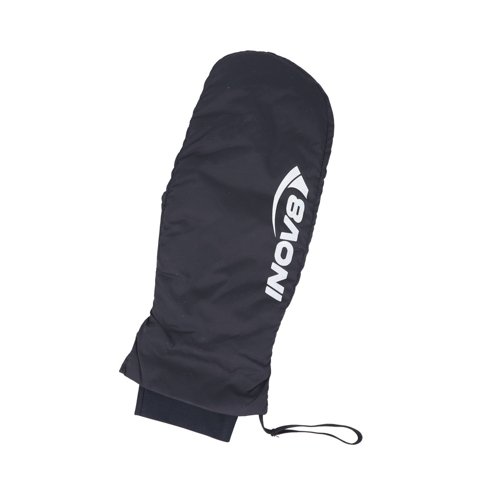 The right mitt from a pair of INOV8 Unisex Thermal Mitt V2 in the Black colourway.