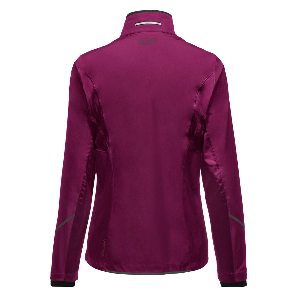 Back view of a GOREWEAR Women's R3 Partial GORE-TEX INFINIUM™ Jacket in the Process Purple colourway (8031315493026)