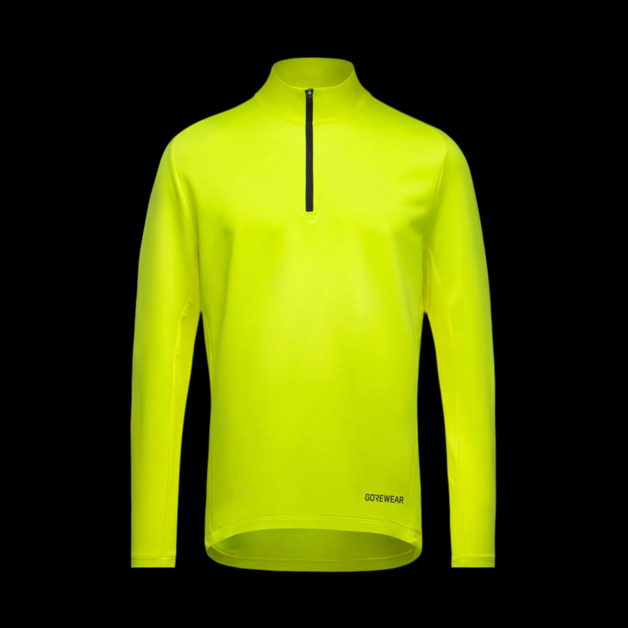 GOREWEAR Men's Everyday Mid 1/4-Zip - Neon Yellow | Run4It