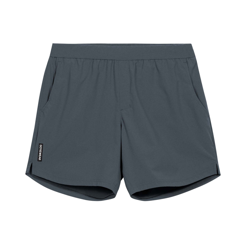 Front view of the GOREWEAR  Women's Training Shorts in the Lab Graphite colourway.