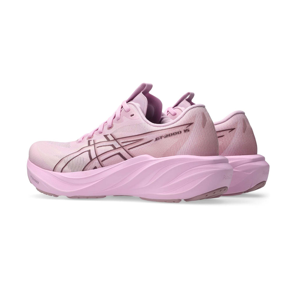A pair of ASICS Women's GT-2000 15 Running Shoes in the Hazy Lilac/Taro Purple colourway.
