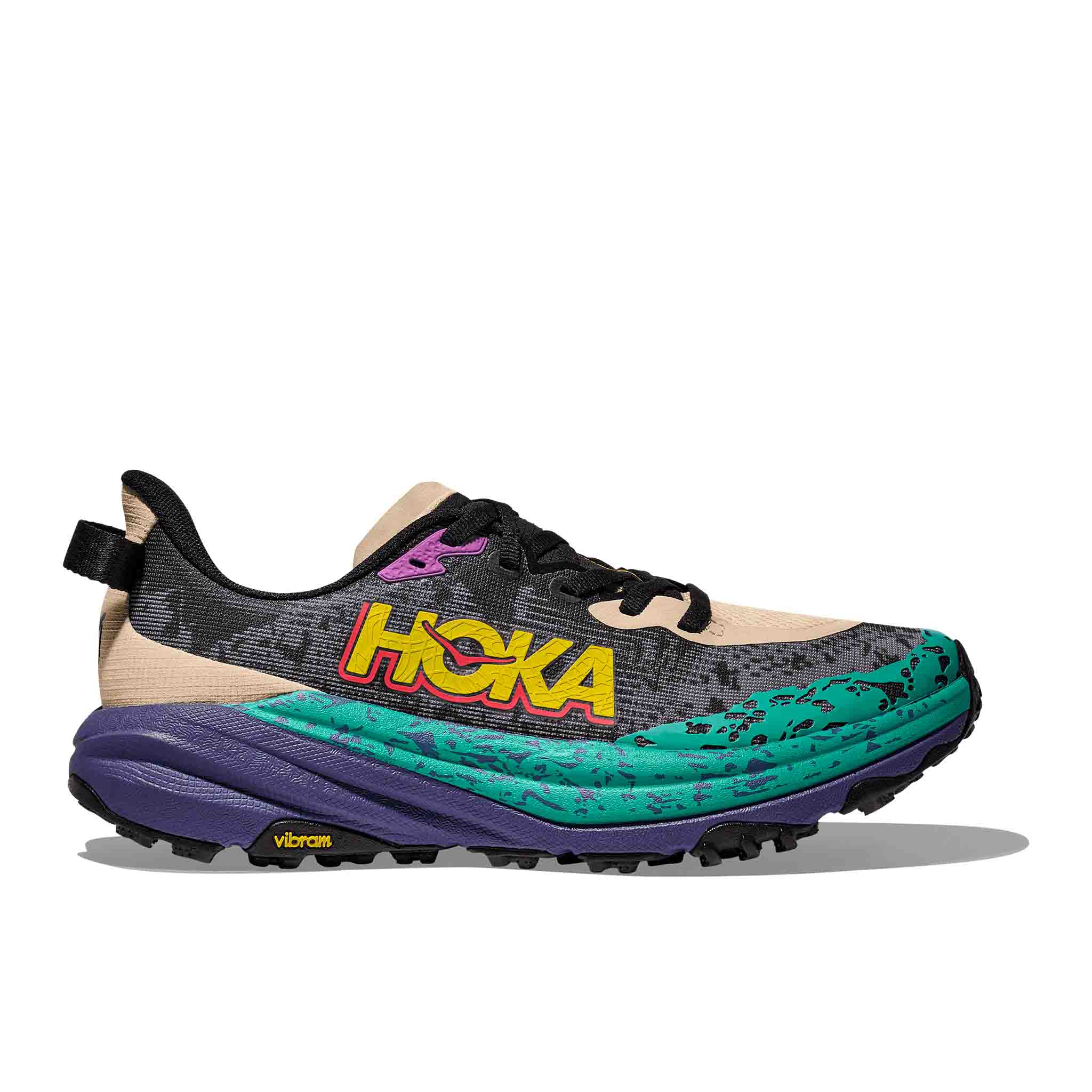 HOKA Women's Speedgoat 6 Running Shoes - Oatmeal | Run4It