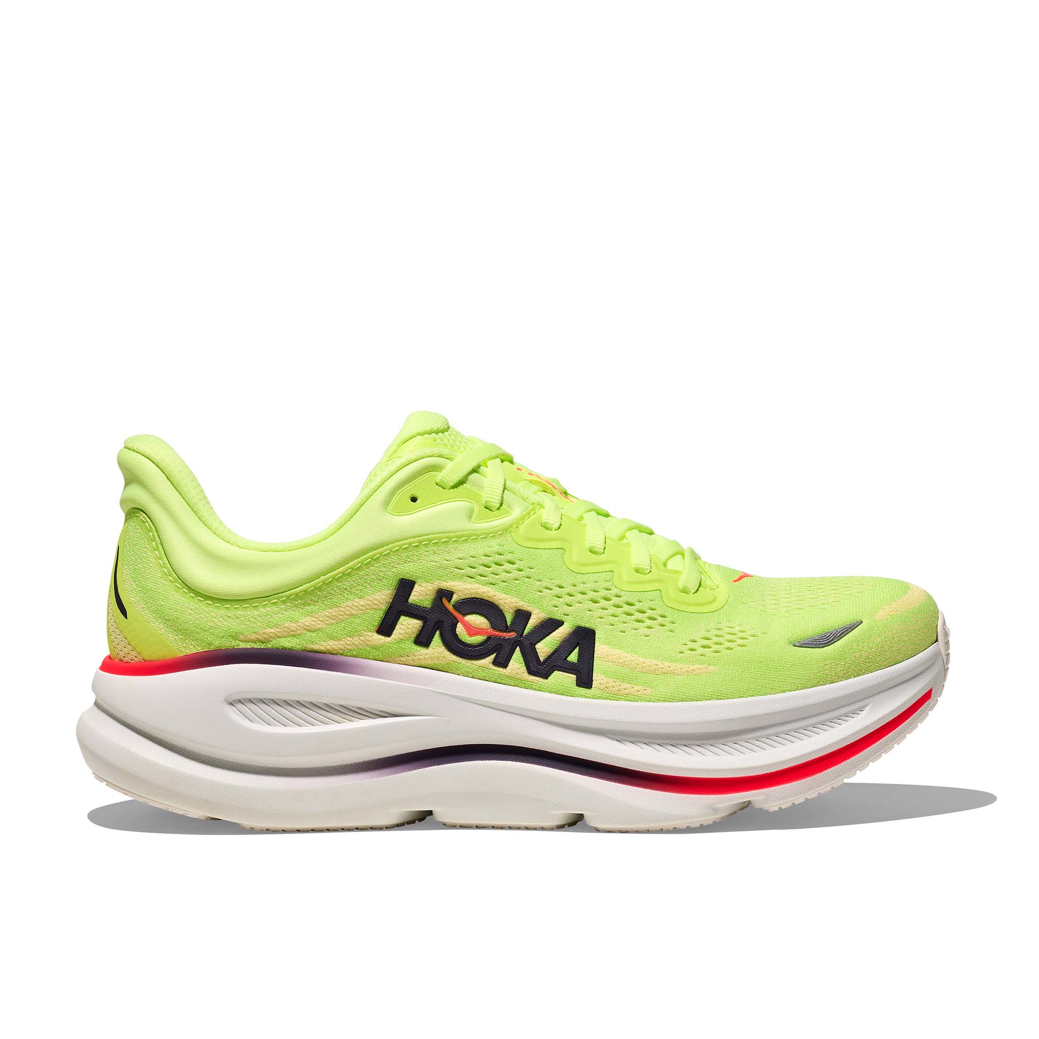 HOKA Men's Bondi 9 Running Shoes - Neon Yuzu/Sunlight | Run4It