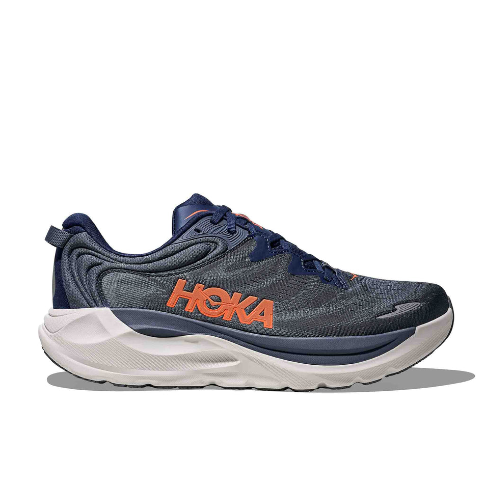 HOKA | Men's Gaviota 6 Running Shoes - Midnight Blue/Faded Navy