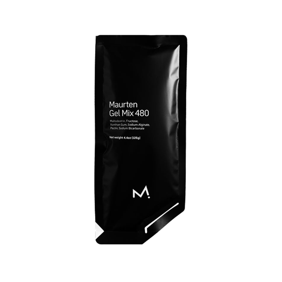 A sachet of Maurten Gel Mix 480.