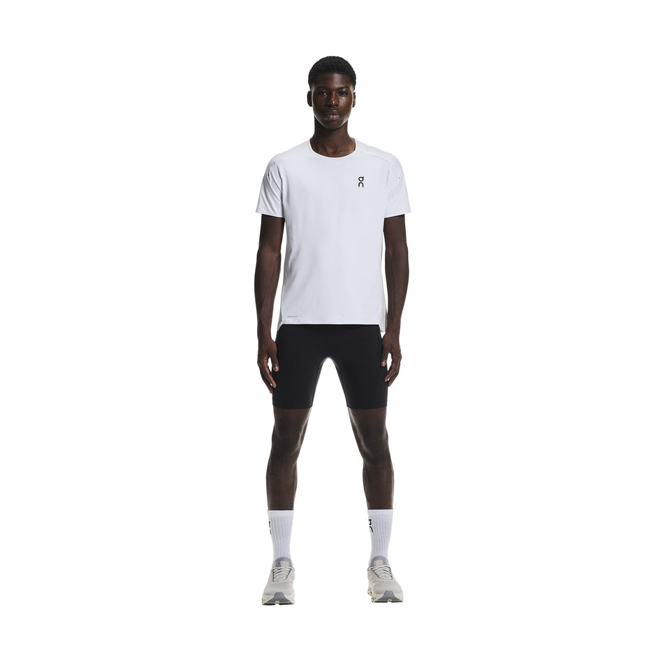 Front view of a model wearing the On Men's 8