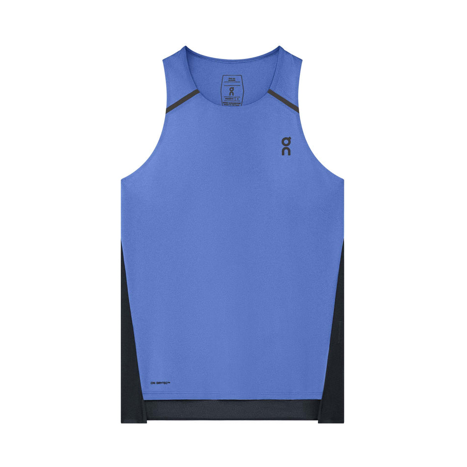 Front view of the On Women's Performance Tank in the Sailor/Navy colourway. 
