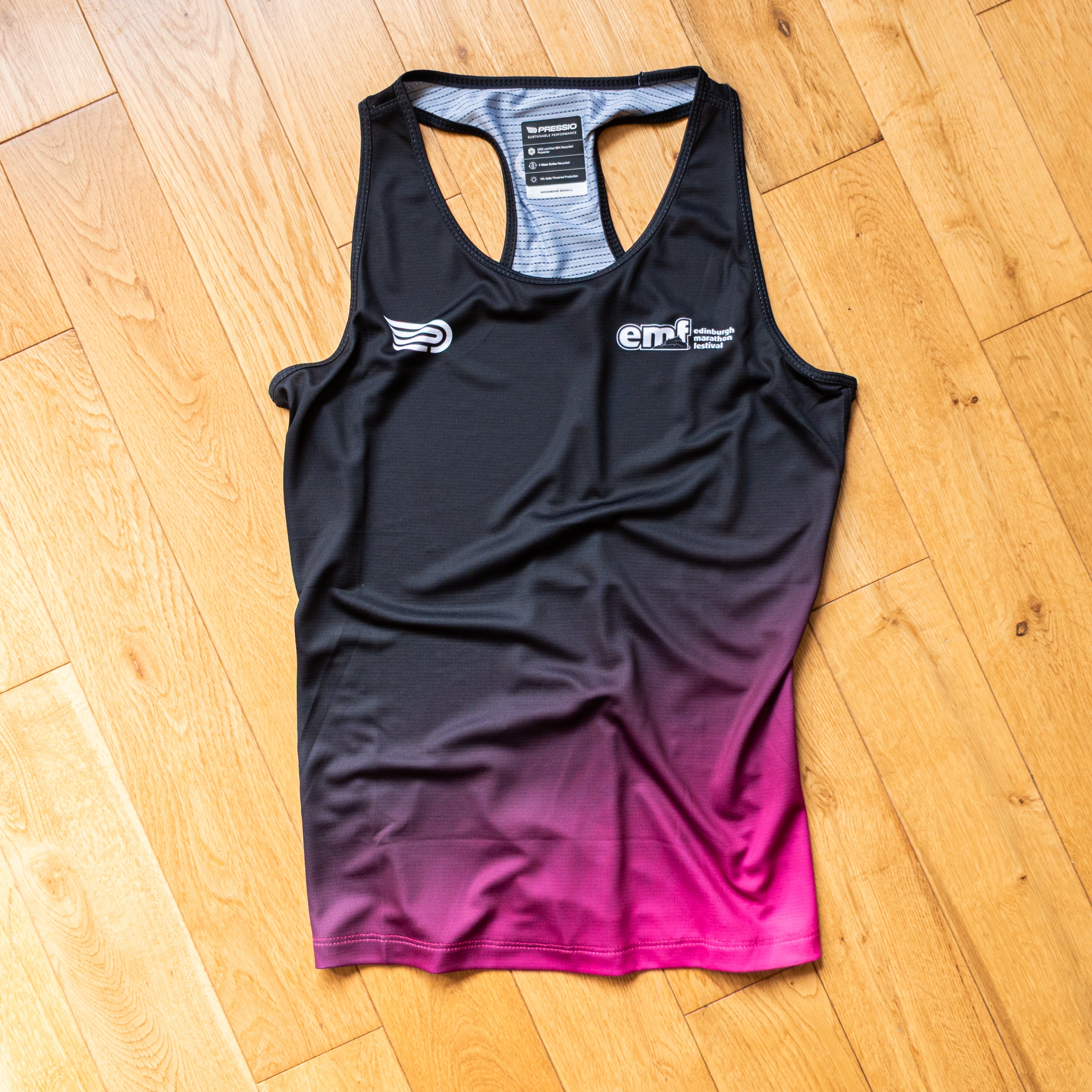 EMF Official Licensed Merch | Pressio Women's Singlet - Black/Pink
