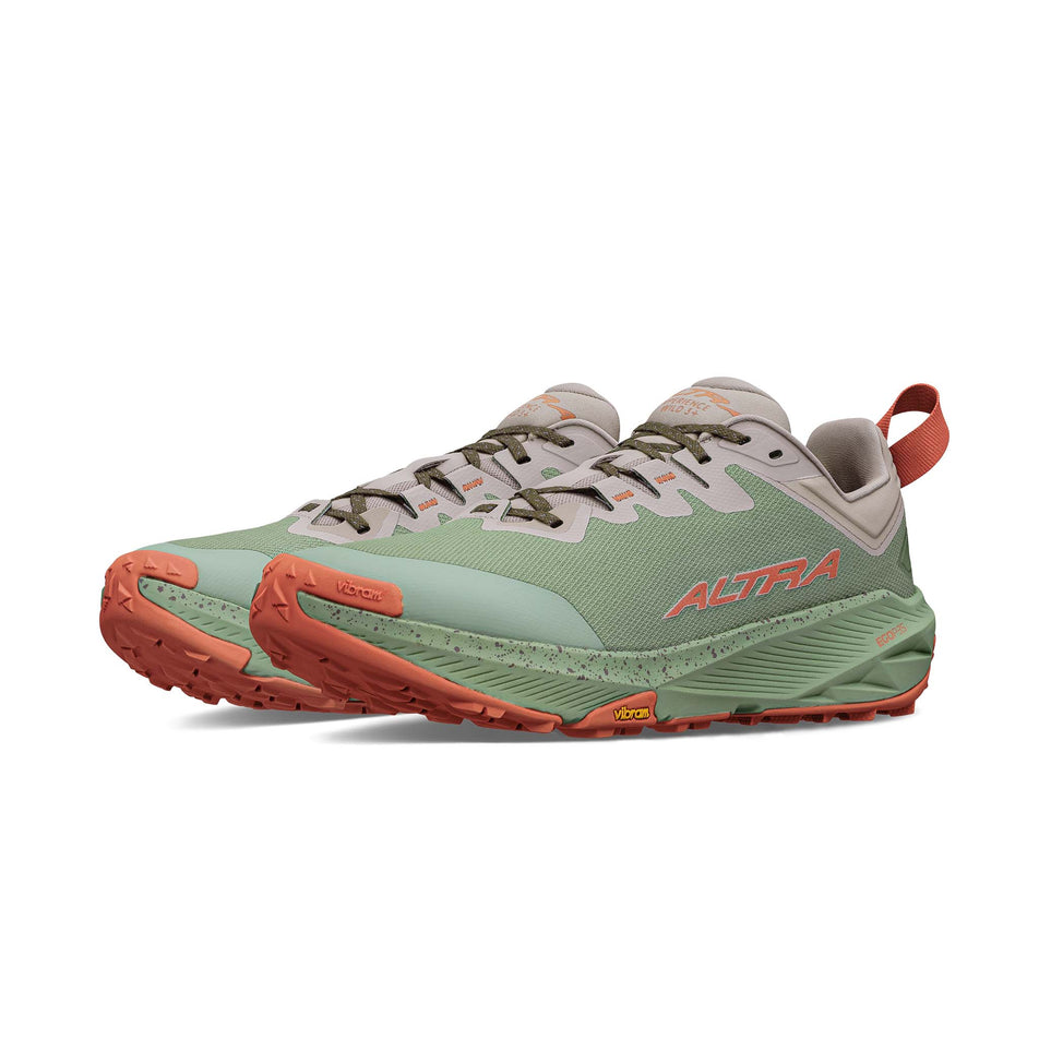 A pair of Altra Men's Experience Wild 3+ Running Shoes in the Taupe colourway. 