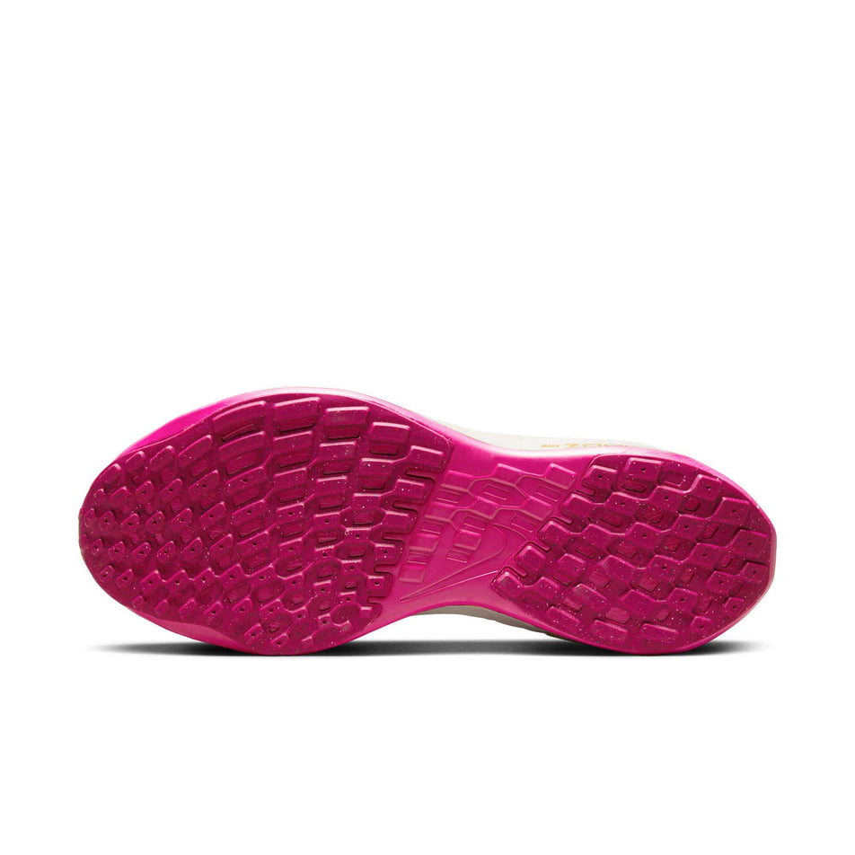 Outsole of the left shoe from a pair of Nike Women's Pegasus Turbo Road Running Shoes in the Black/Fireberry-Anthracite-Fireberry colourway (8049415356578)