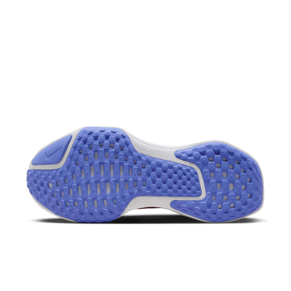 Outsole of the left shoe from a pair of Nike Men's Invincible 3 Road Running Shoes in the University Red/Midnight Navy-Blue Joy colourway (8048746758306)