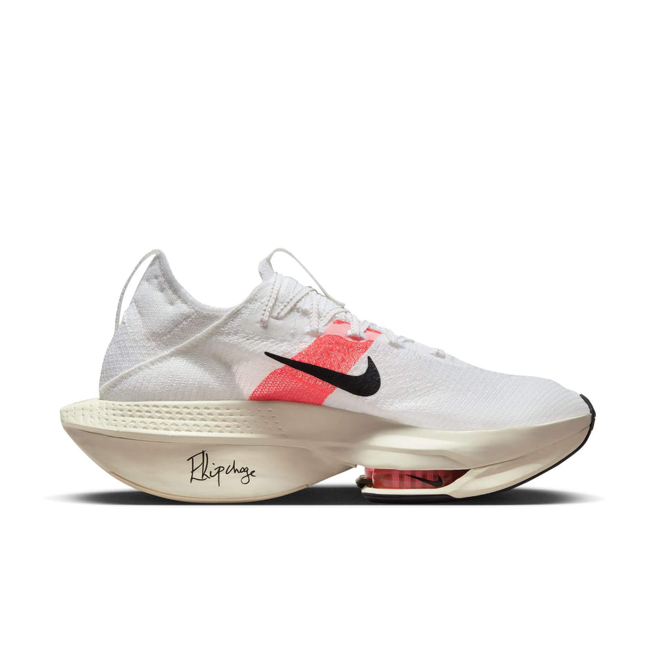 Medial side of the left shoe from a pair of Nike Men's Alphafly 2 