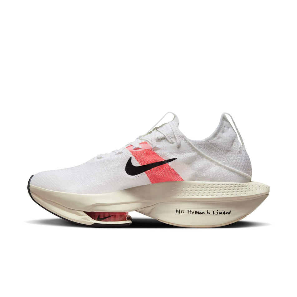 Medial side of the right shoe from a pair of Nike Men's Alphafly 2 