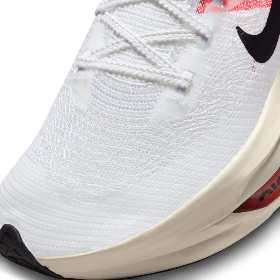 Lateral side of the toe box on the right shoe from a pair of Nike Men's Alphafly 2 