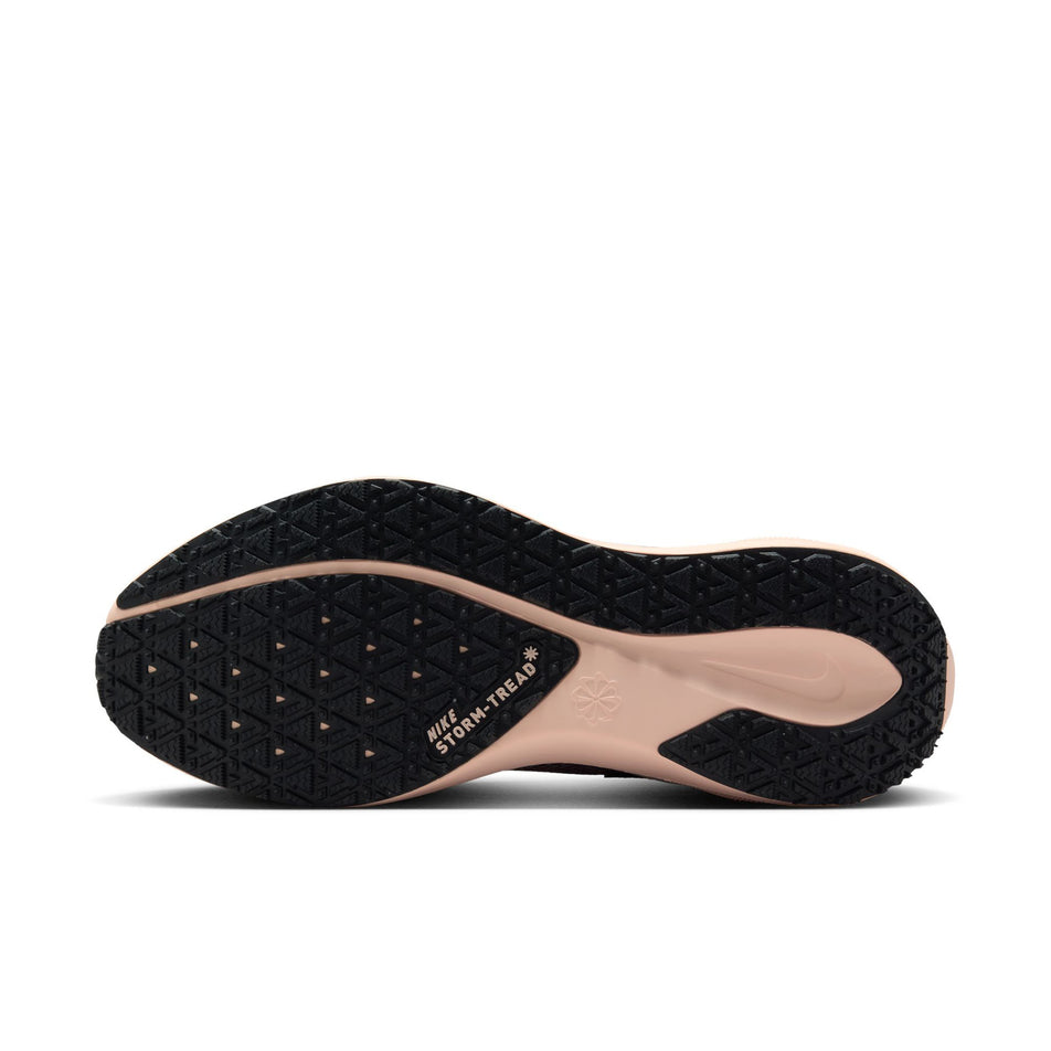 The outsold of the left shoe from a pair of Nike Women's Pegasus 41 GORE-TEX Road Running Shoes in the Platinum Violet/Black-Crimson Tint colourway. (8756153417890)