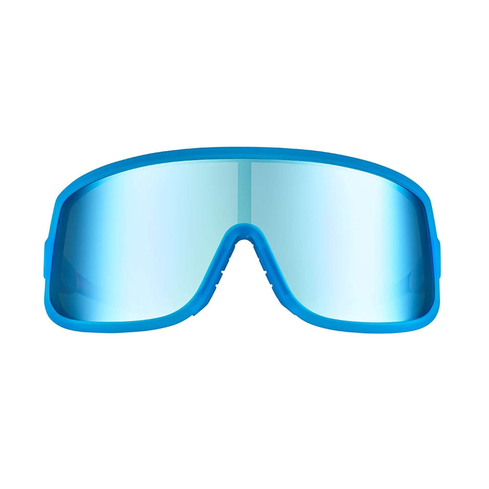 Front view of a pair of goodr Scream If You Hate Gravity - Wrap G - Sunglasses (8044274221218)