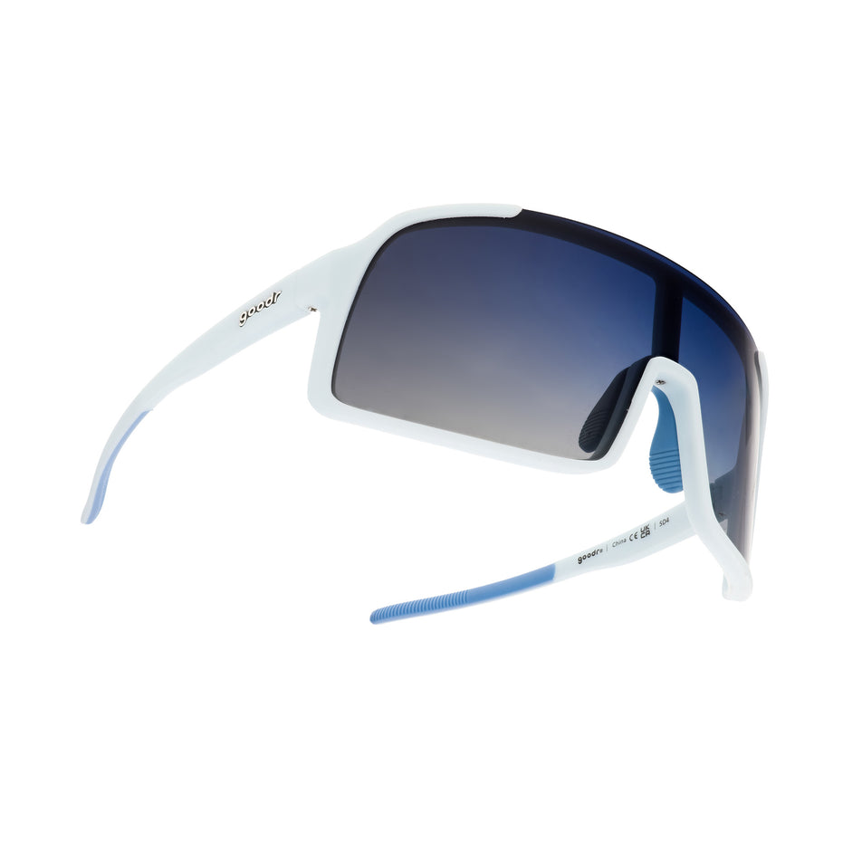 Side view of the goodr Kidnapped by a Cyborg - Astro G - Sunglasses.