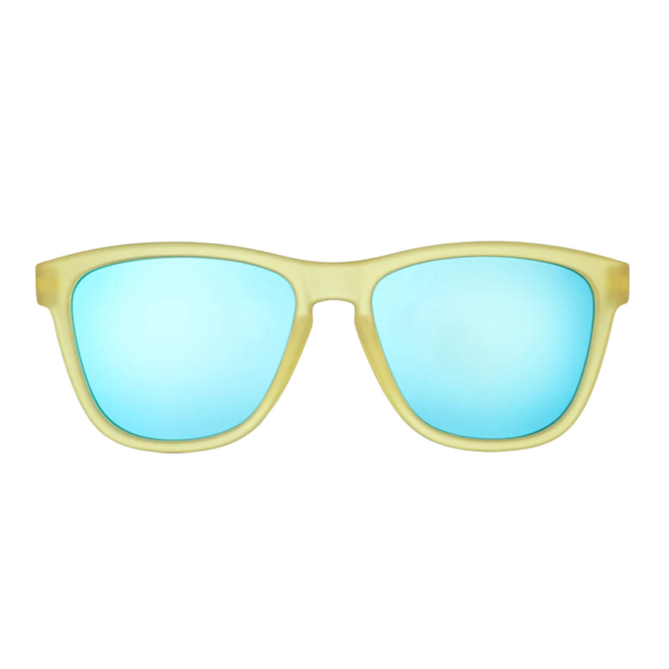 Front view of a pair of goodr Swedish Meatball Hangover - OG - Running Sunglasses