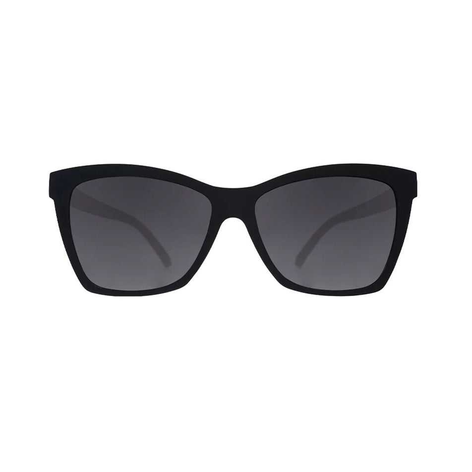 Front view of a pair of goodr New Wave Renegade - Pop G - Running Sunglasses