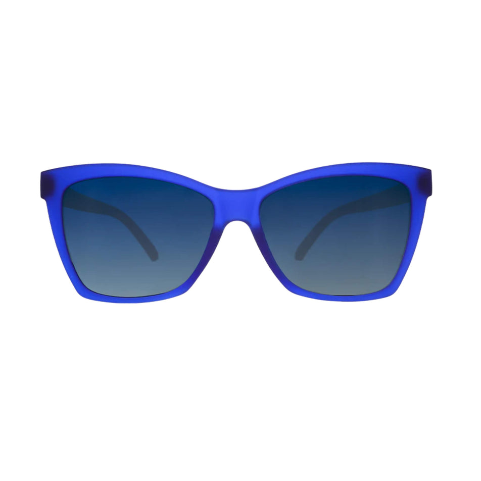 Front view of a pair of goodr Pop Art Prodigy - Pop G - Running Sunglasses