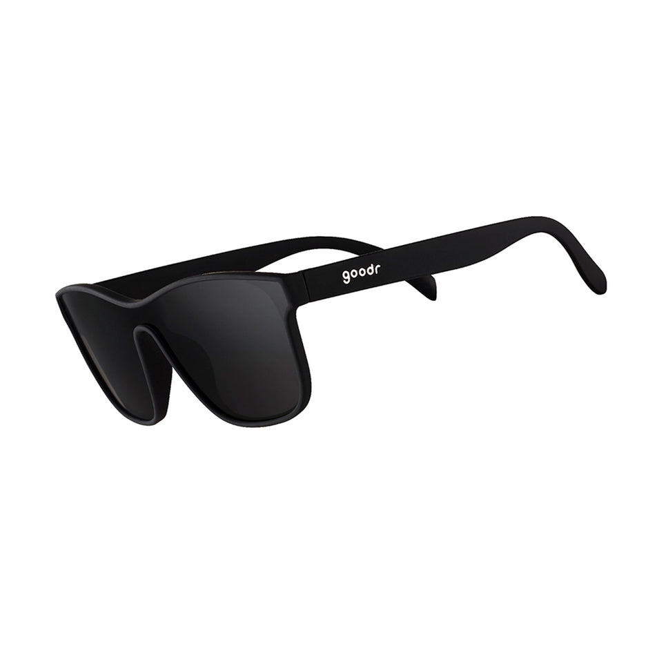 Side view of a pair of goodr The Future Is Void - VRG - Running Sunglasses (8044276482210)