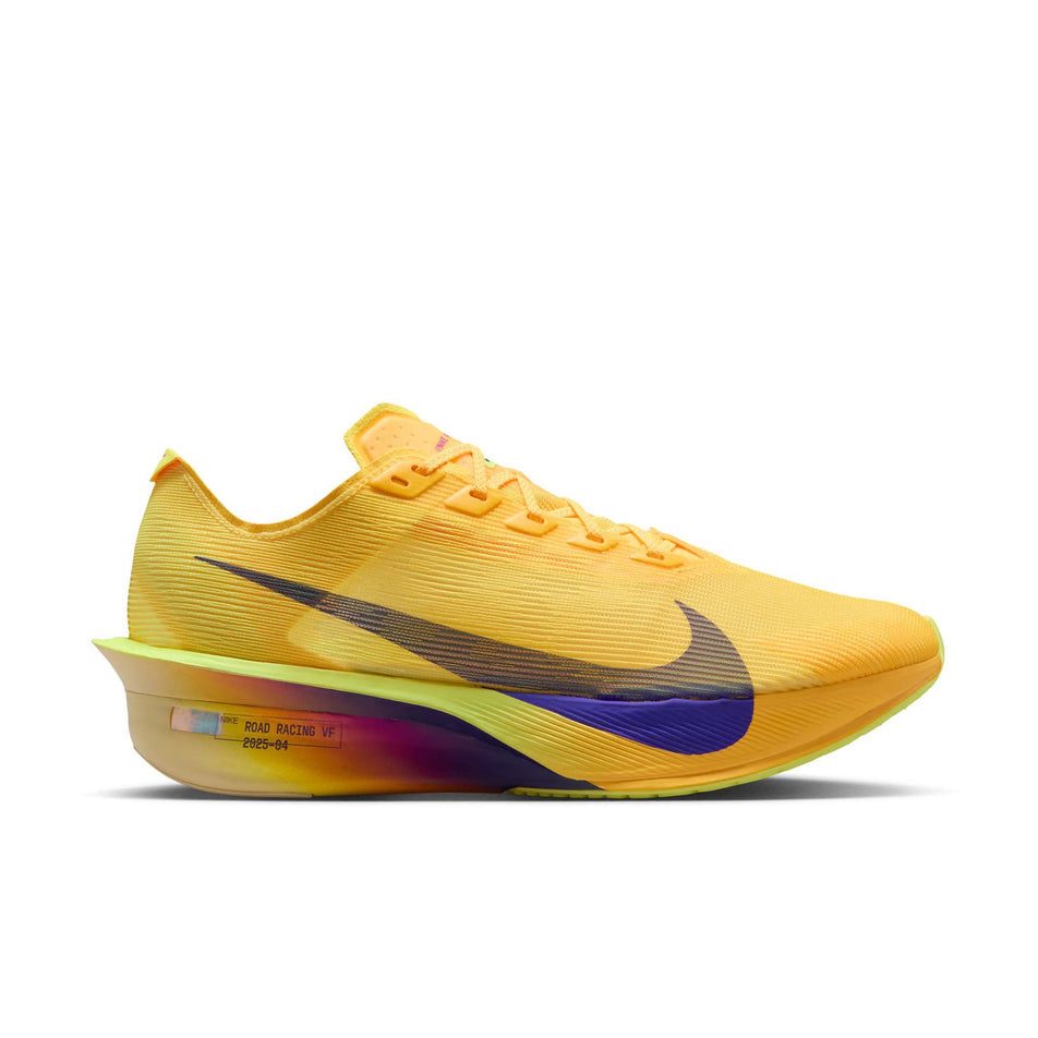Nike | Women's Vaporfly 4 Road Racing Shoes - Citron Pulse/Indigo Burst-Laser Orange