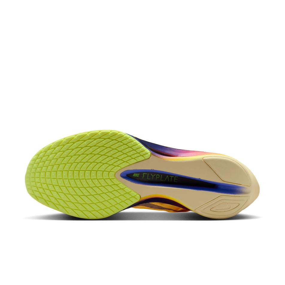 Nike | Women's Vaporfly 4 Road Racing Shoes - Citron Pulse/Indigo Burst-Laser Orange